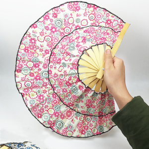 Fan Hat Folding Portable All-match Beach Hat Sun Hat Folding Fan Hat