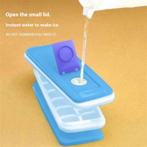 Water Can Be Added With Lid Transparent Ice Maker